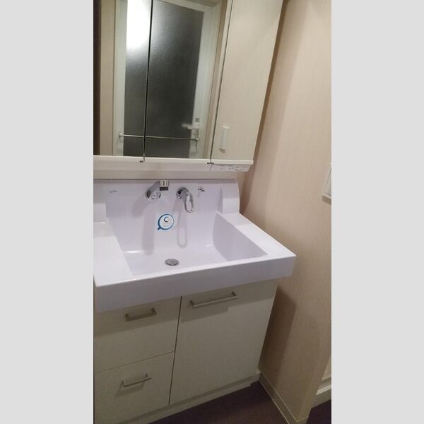 カスタリア用賀0801号室 洗面所