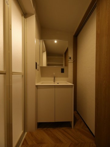 フェリシア行徳1204号室 洗面