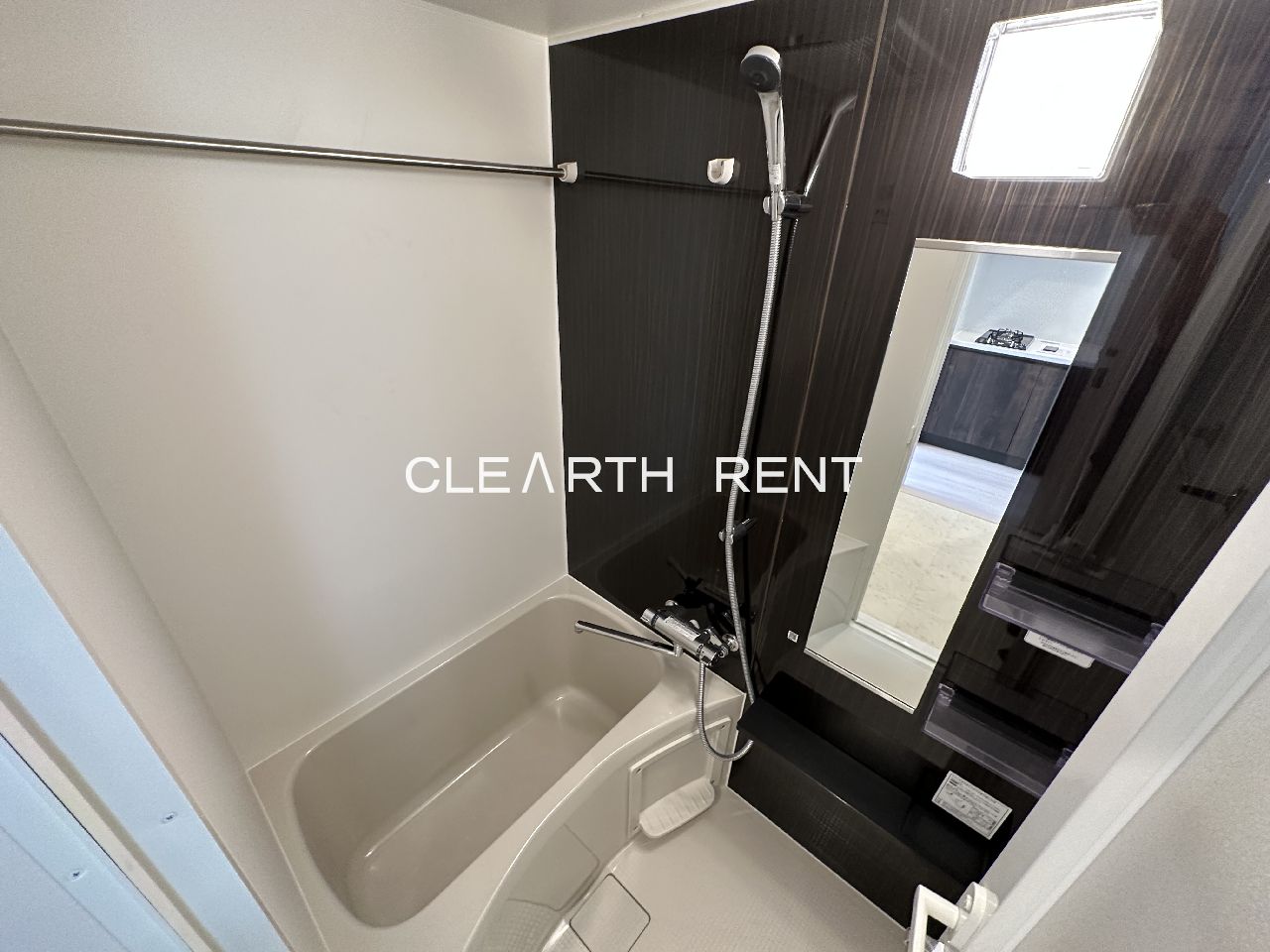 コンシェリア神楽坂 ＣＲＯＳＳＩＡ4階 ◆浴室乾燥機付きバスルーム/メタル調シャワーヘッド◆