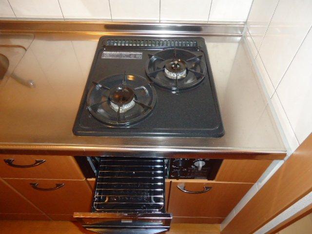 メゾン・ド・オリーブ 二口コンロ・グリル