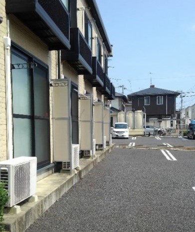 レオパレスレスポワール110号室 窓側写真