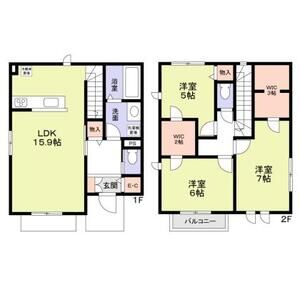 日野市多摩平5丁目戸建C号室 間取