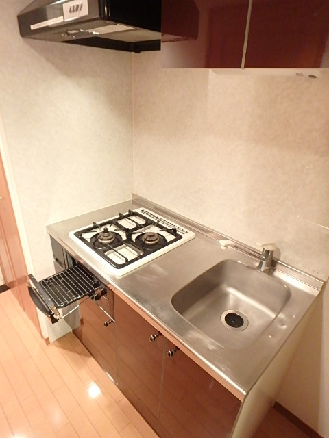 グランド・ガーラ西麻布4階 ◆2口ガスグリル付キッチン◆
