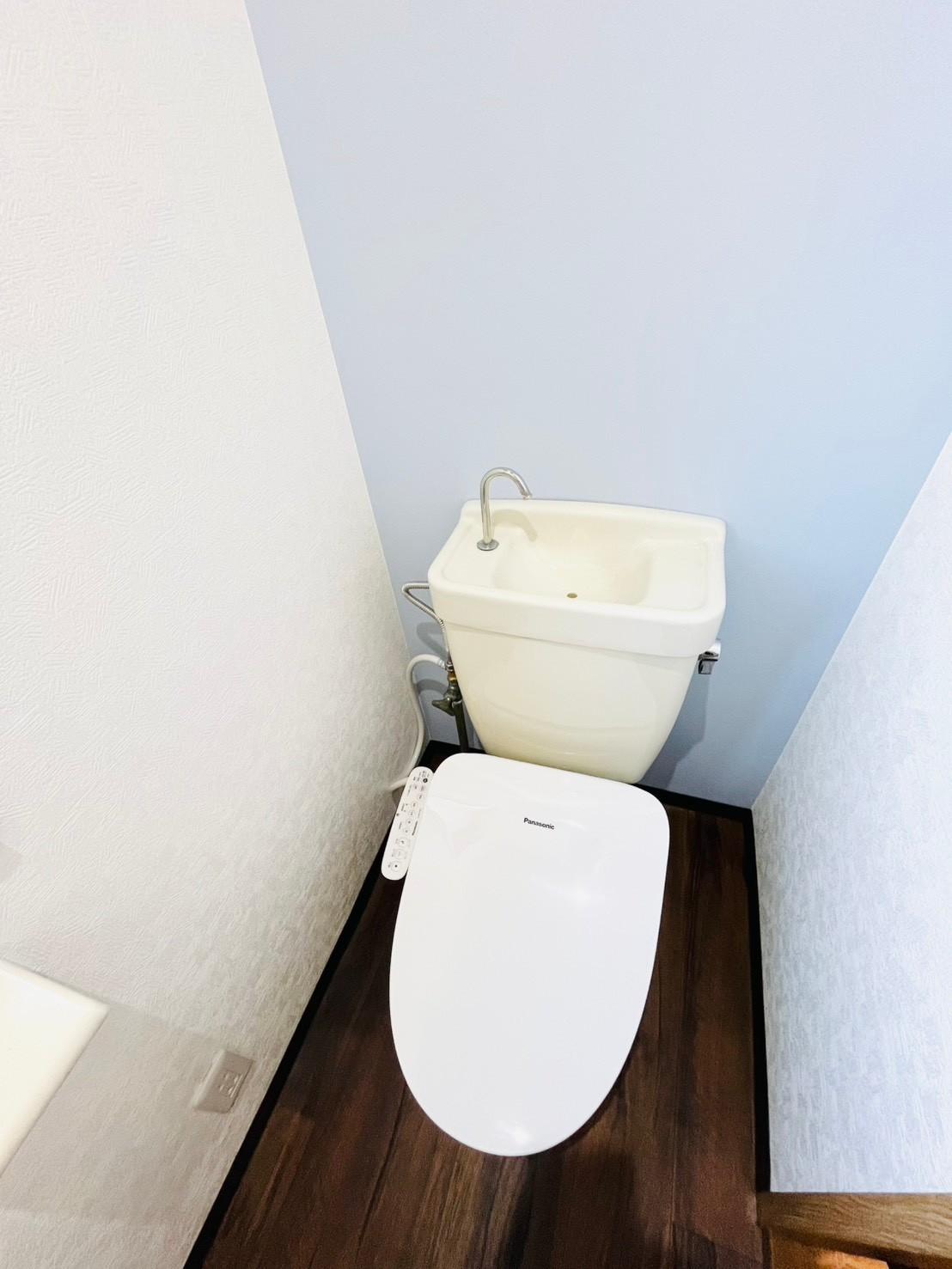 川越市かすみ野戸建 1Fトイレ(温水洗浄便座付)　