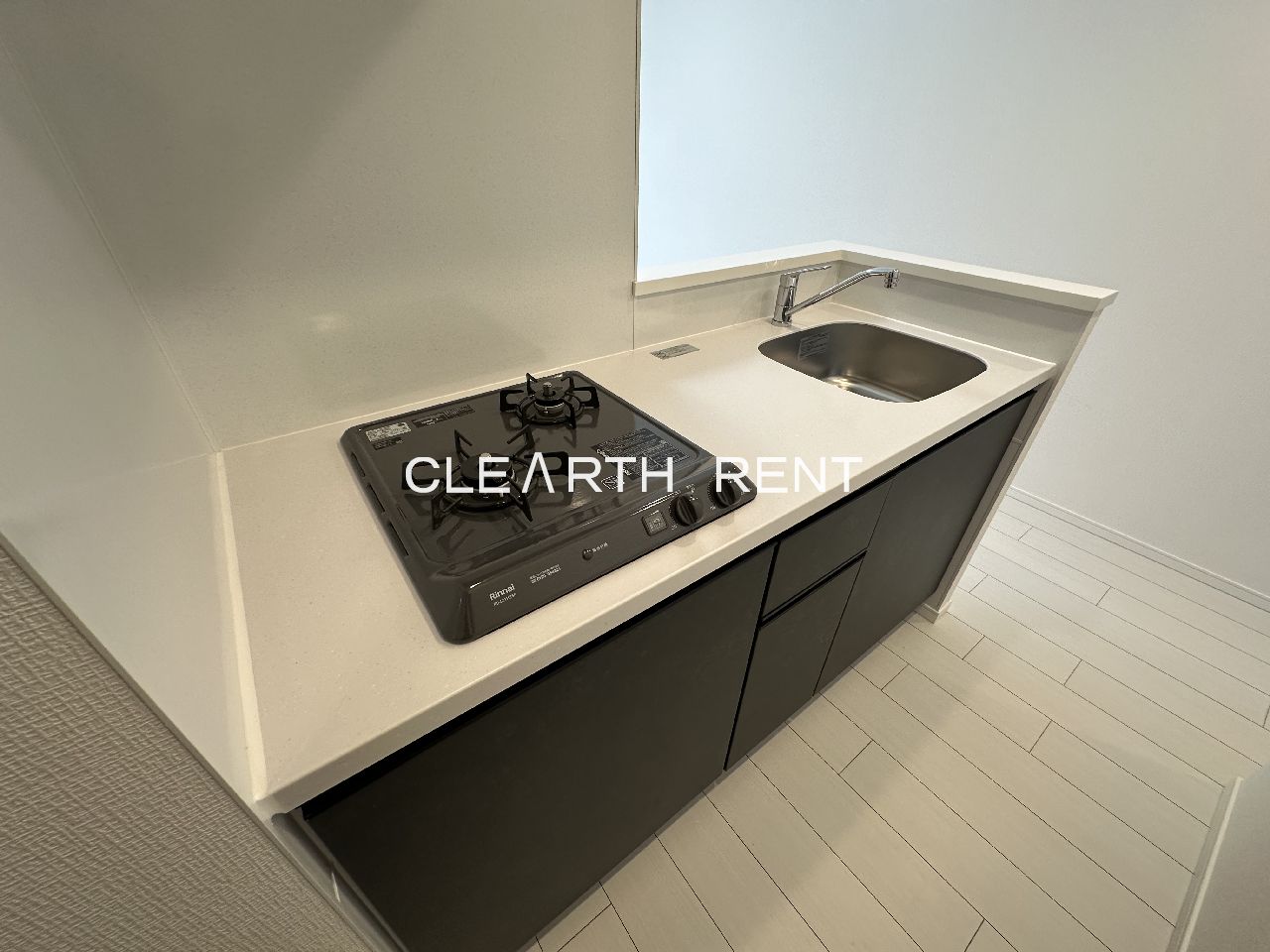 ＧＲＡＮ ＰＡＳＥＯ三宿3階 ガス２口システムキッチン