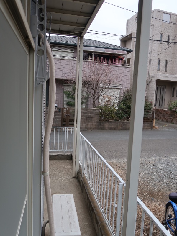 ハッピーハイツ1階 バルコニー