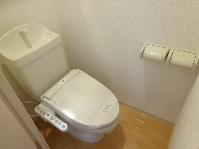 グレイス江北207号室 シャワー付トイレ