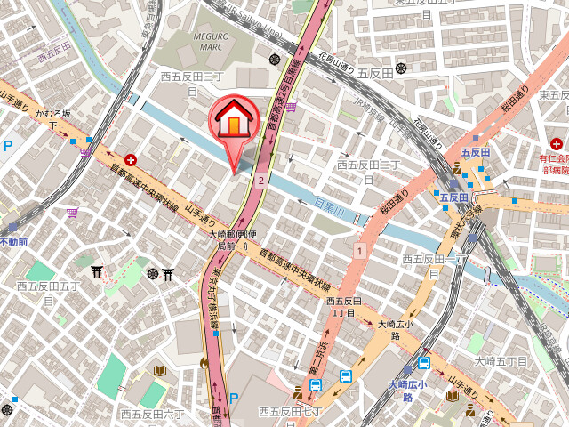 グレイスコート目黒不動前5階 null