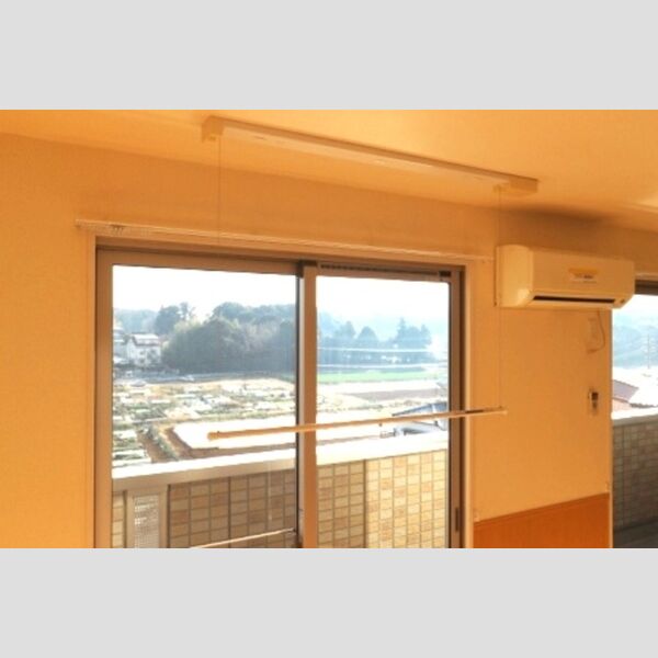 ブエナビスタ302号室 室内物干し