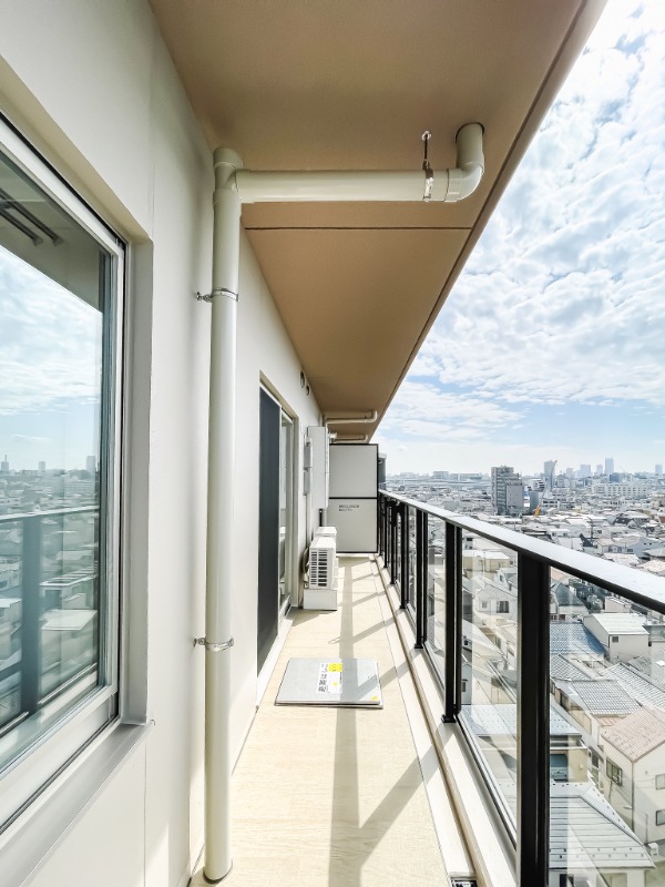 ドゥーエ王子神谷10階 バルコニー