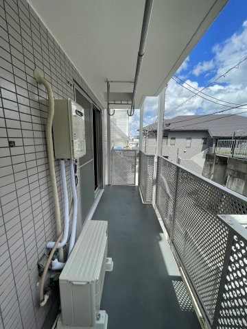 Okurayama Hills201号室 バルコニー