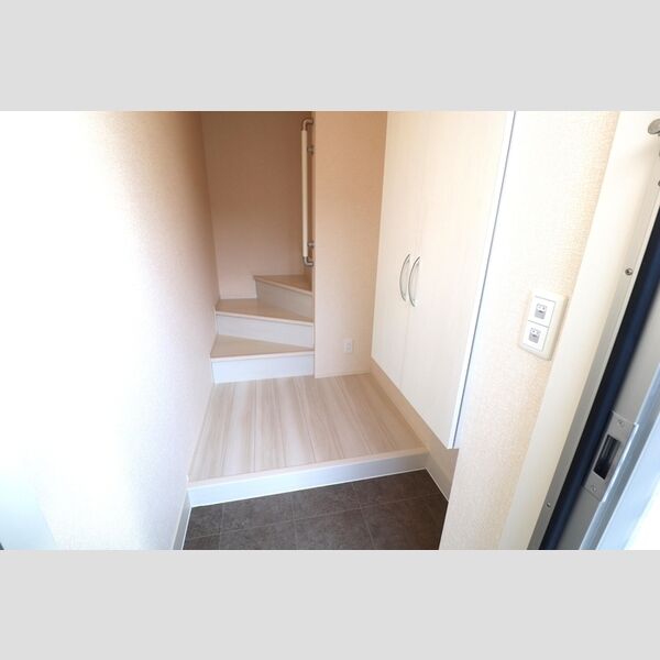 リオハイト202号室 玄関