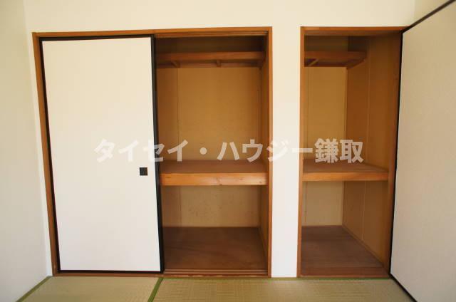 コーポ白百合　Ｅ棟 収納は１．５見あり広めですね