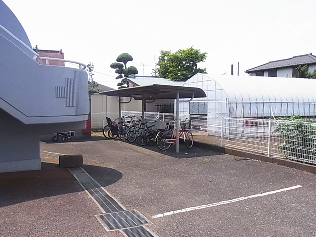 アムールキタイ0104号室 駐輪場　※実際の使用状況とは異なります(現況優先)