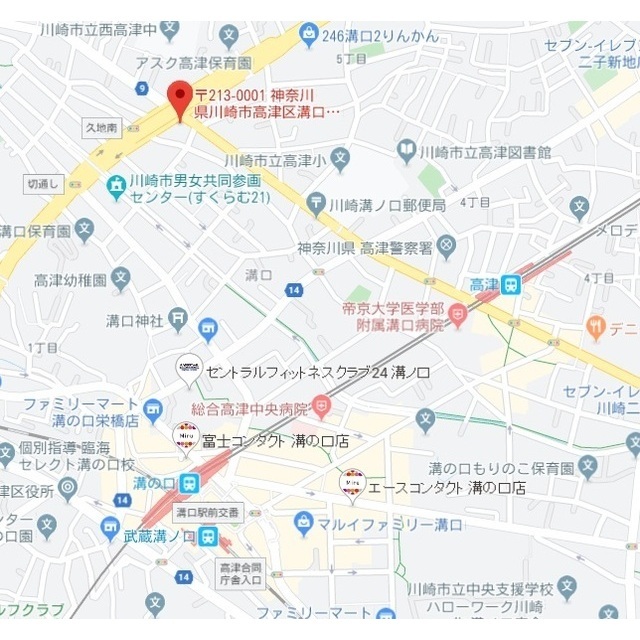 プレール・ドゥーク溝の口 外観