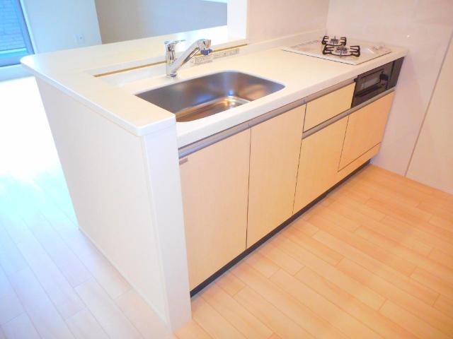 オーヴィラージュ201号室 キッチン