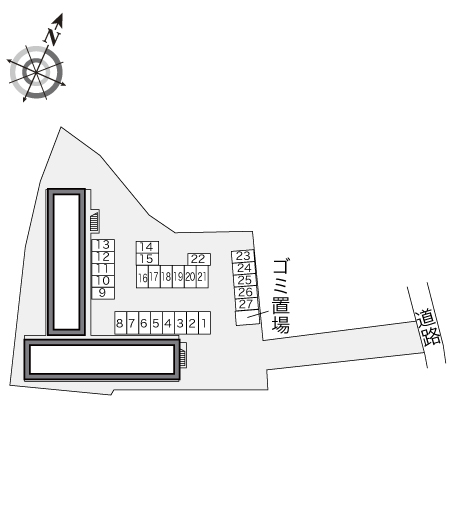 レオパレスグリーン　ヴィラ209号室 部屋その他