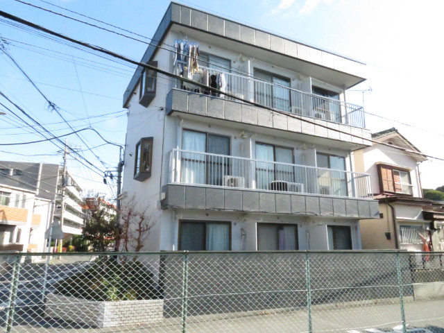 綱島西ハイツ1階 外装修繕後イメージ（きれいになります）