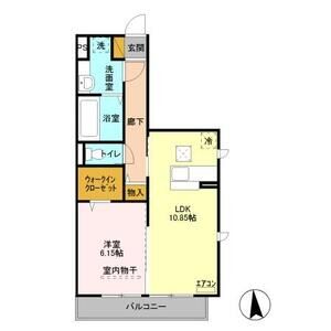 Droom-A101号室 間取