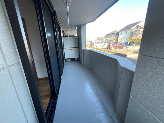 サンコート越谷105号室 ベランダ