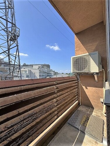 ハウス・エプタ5階 バルコニー　※クリーニング前