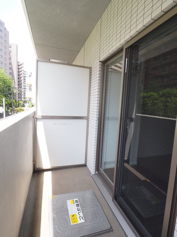 レジディア白金高輪Ⅱ バルコニー