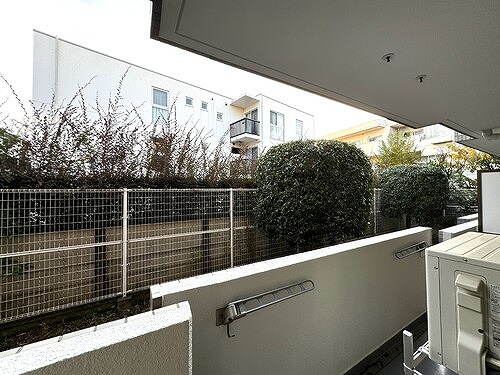 ライオンズマンション調布国領1階 バルコニーからの眺望