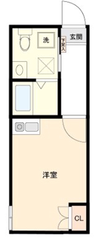 カインドネス所沢宮本町B棟3階 間取り