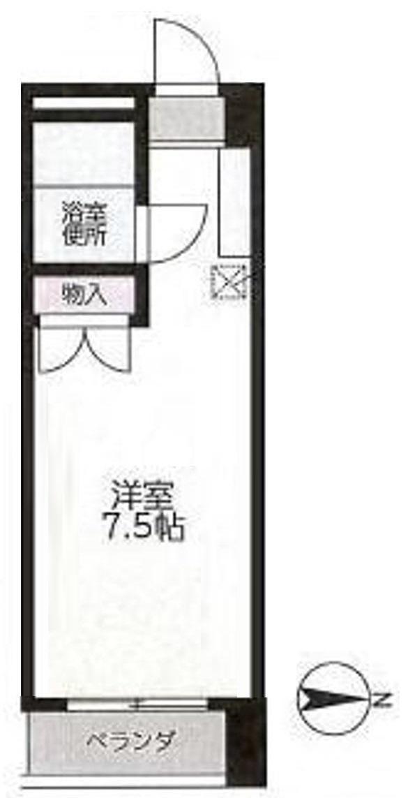 エスティ宮崎台211号室 間取