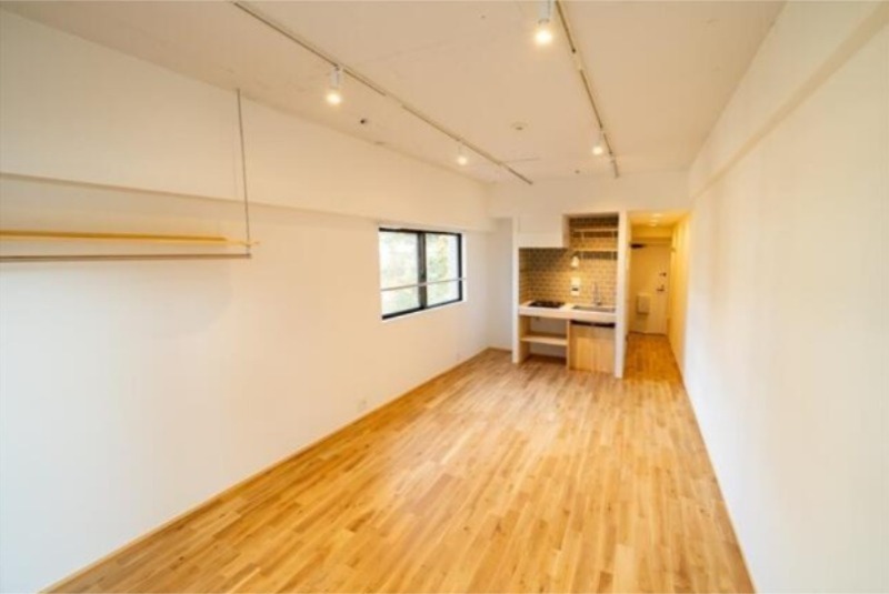 朝日第二目白台マンション リビング