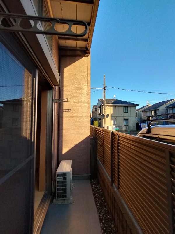 ブラウンコート1階 バルコニー