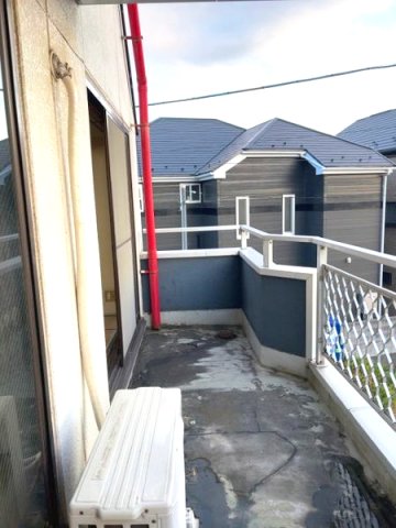 サンライズ薬園台205号室 バルコニー