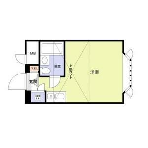 ベルシティ川口1号棟106号室 間取