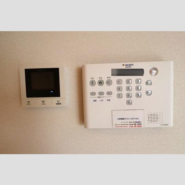 セレスティア瑞江Ⅰ TVインターホン、ALSOKホームセキュリティ