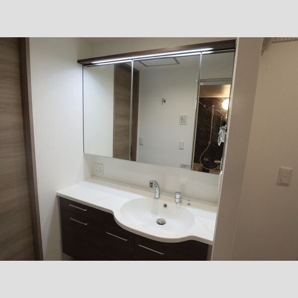 GRAND　VERDE 洗髪洗面化粧台、室内洗濯機置き場有り