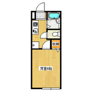 富士見ハイツA105号室 間取