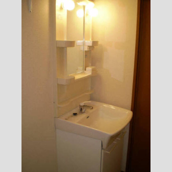ピーチガーデン202号室 洗面化粧台(同等タイプ)