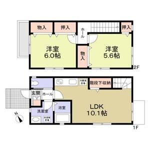 Casa　CharisseB号室 間取