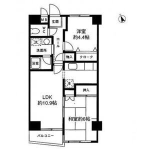 アドバンス江古田403号室 間取