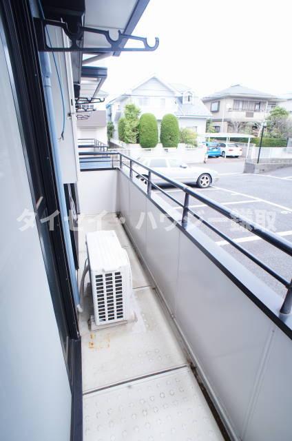 リリーヴィレッジＥ棟 洗濯物いっぱい干せます