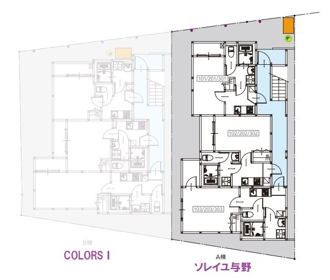 ソレイユ与野1階 部屋その他