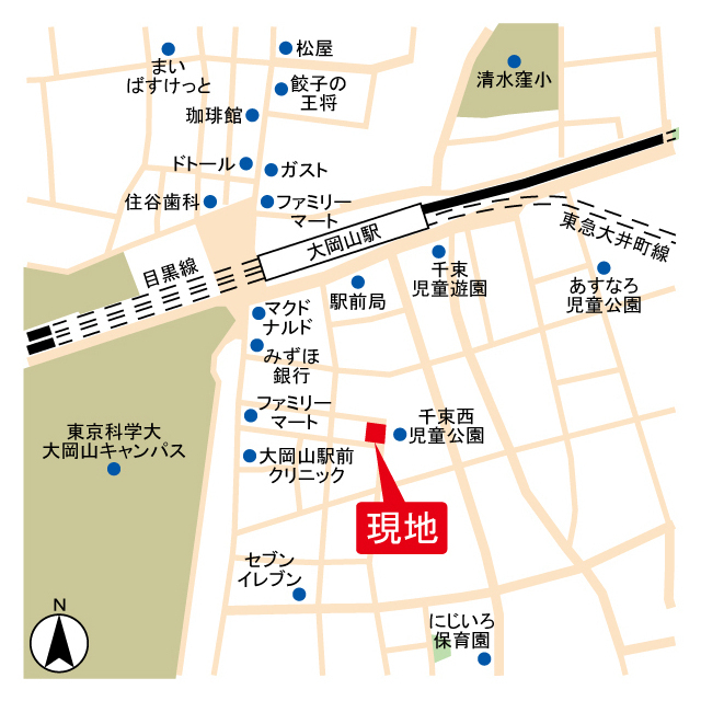 サンドリア大岡山 外観