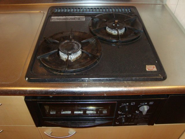 エバーシャインＳＯＧＡ202号室 ２口ガスコンロ