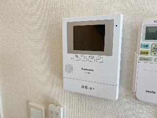 ウェストビレッヂⅠ206号室 カメラ付インターホン（イメージ）