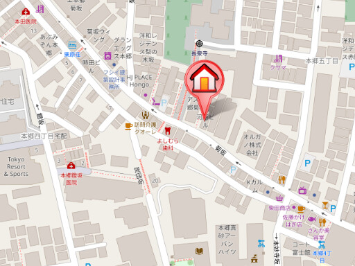 レジディア本郷菊坂プレイス3階 null