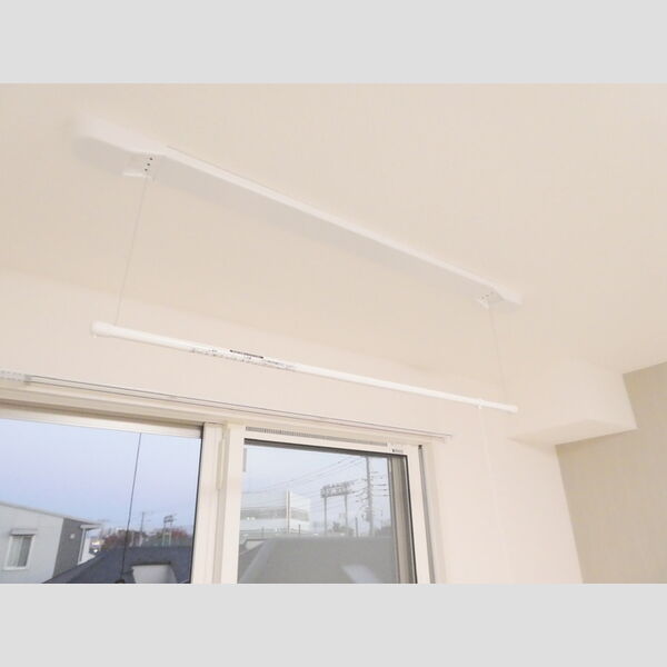 グランエスポワール302号室 室内物干し