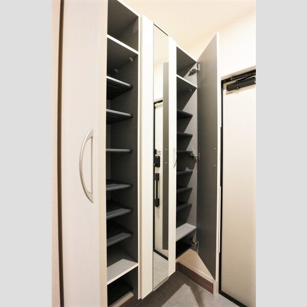 ハイピクチャー　　E棟201号室 シューズボックス