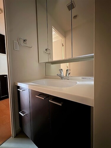 アトラス白山 洗面台　内装後