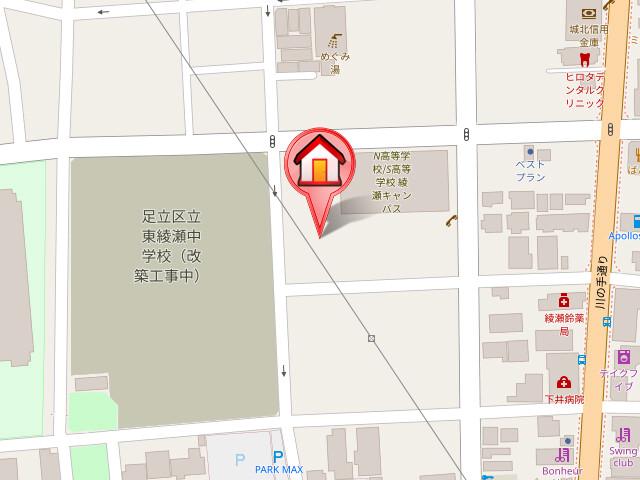 ワコーレ綾瀬2階 null