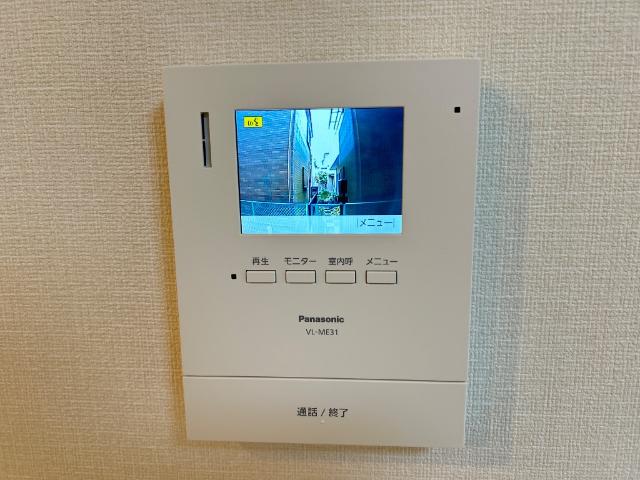リノナル203号室 カメラ付インターホン